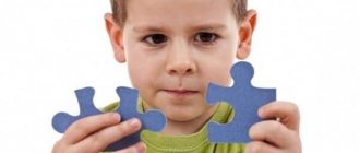 formation of logical thinking in a child