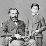 Freud with his father