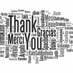 We say thank you in any language, but from the bottom of our hearts!