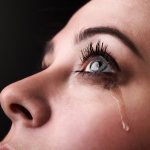 husband stopped loving and left - woman cries