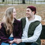 couple in the park