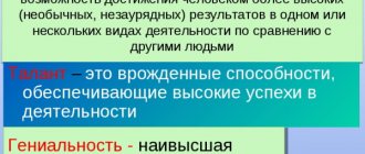 Способности в психологии. Что это такое, определение, виды кратко, примеры